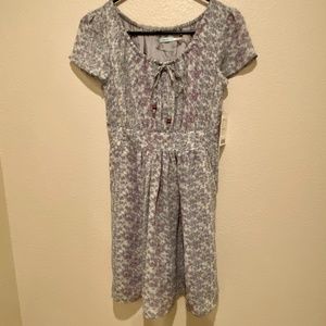 NWT Urban Outfitters floral short sleeve dress with pockets  size S
